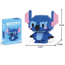 Mini Bloques Lilo & Stich Figura 3d Armable Juego 161 Piezas